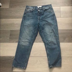 Topshop straight leg jean